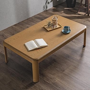 ふわり♡　コタツ　こたつ　長方形　木製　ウッド　脚　ナチュラルカラー 楽天市場】[レビュー特典]ウォルナット 木製 こたつテーブル 幅